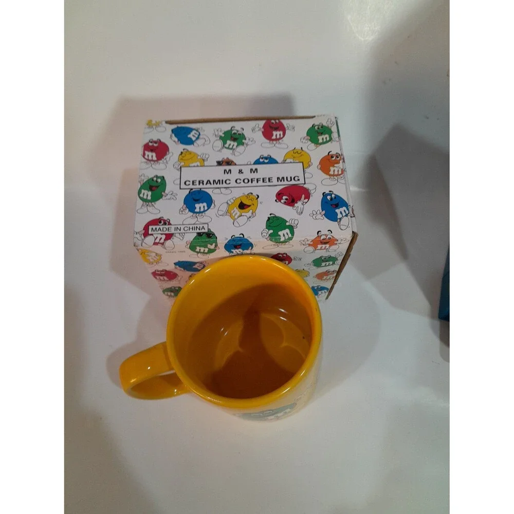 M&M's Dispenser Machine and Mug